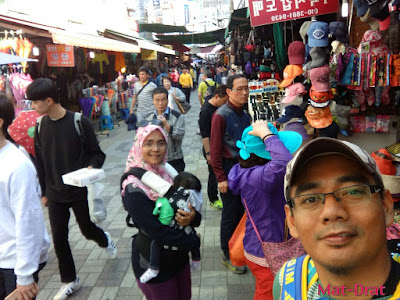 Tempat menarik di Busan Korea Gukje Market Interesting Place