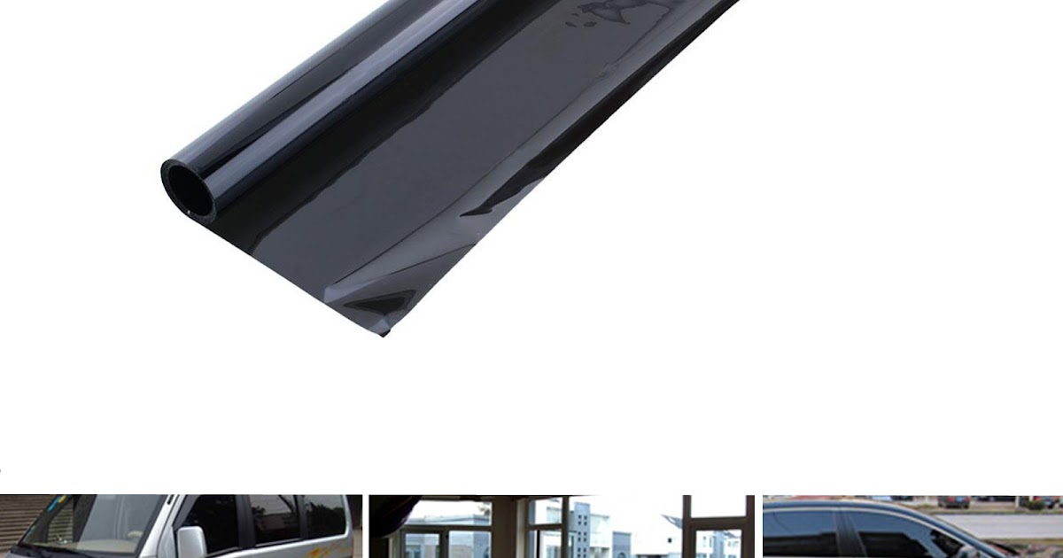 35 VLT Black Tint Film Car Window Home Office Pro Roll UV Protection