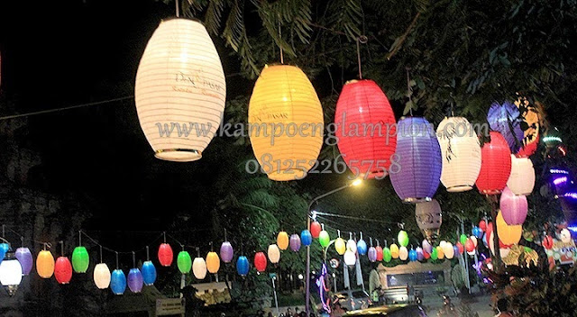 lampion kain bali