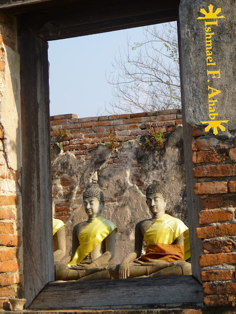 Buddha statues in Ayutthaya Historical Park