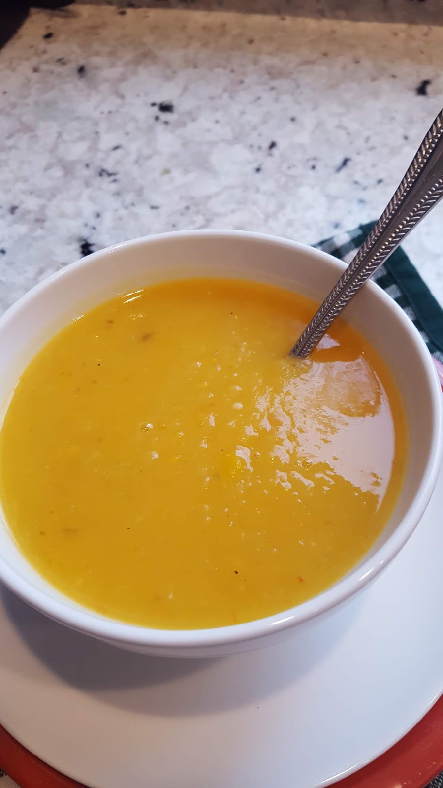 Butternut Squash Soup with a Little Heat