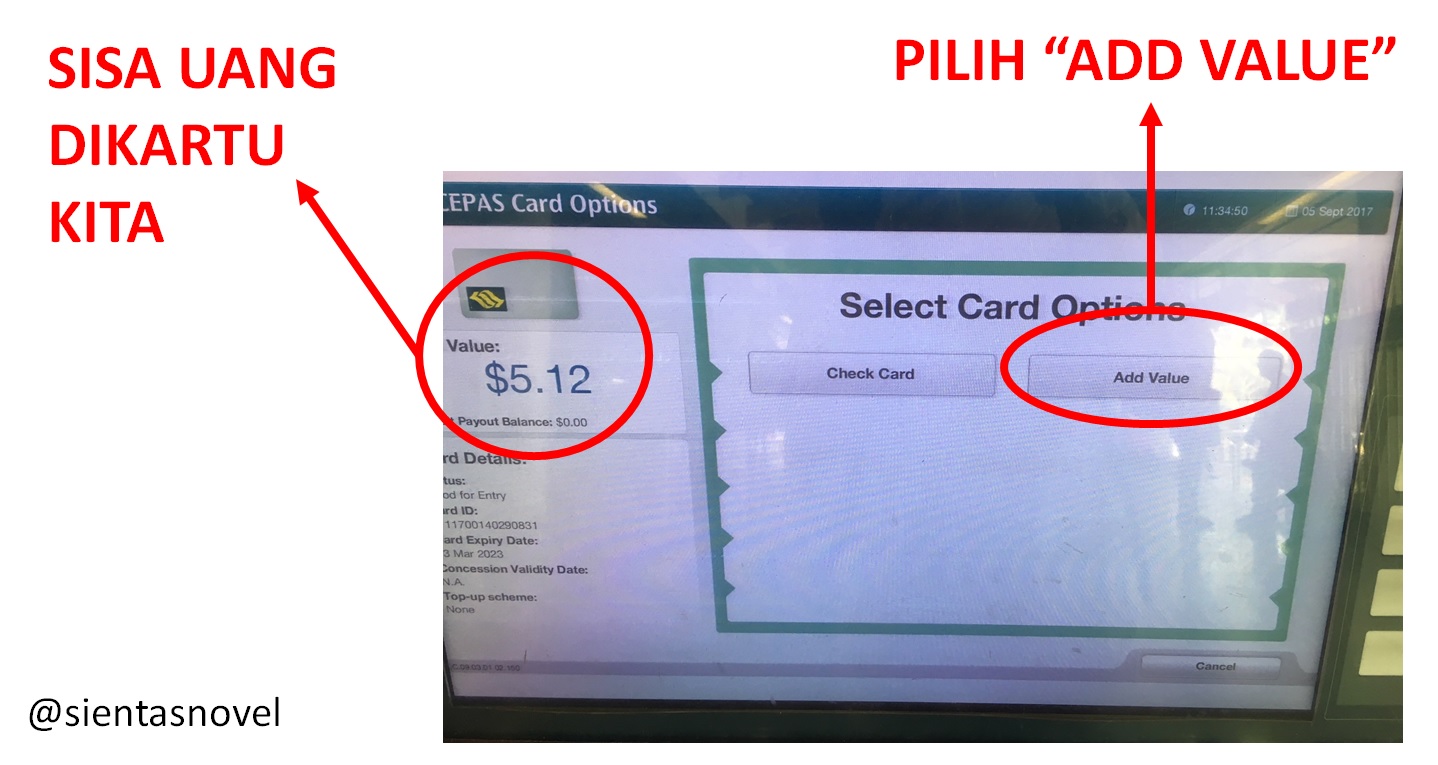 SINGAPORE Cara TOP UP Kartu FlashPay