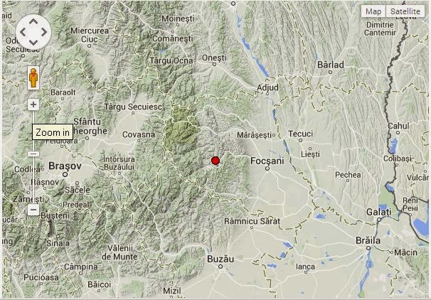 Cutremur de magnitudine 4,0 in Vrancea