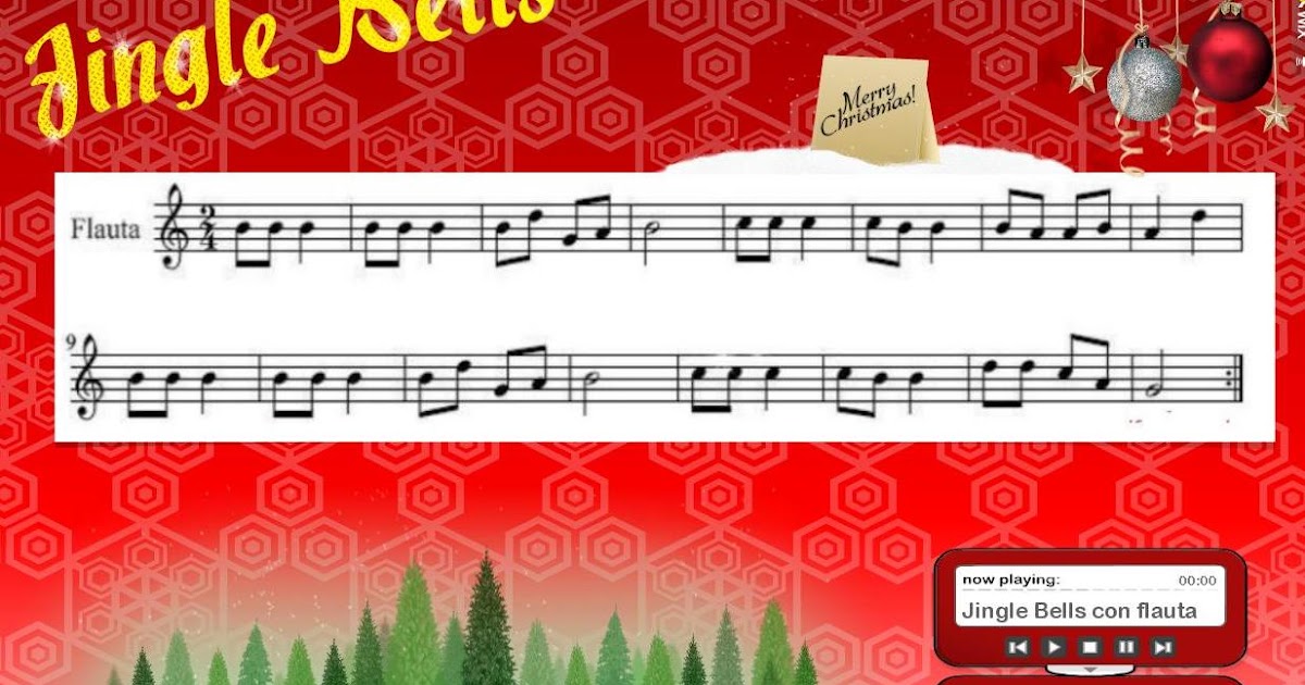 El baúl de 7 notas Jingle bells