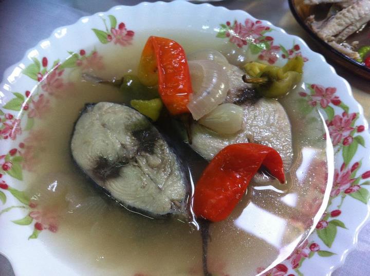 menu diet seminggu - Ikan Singgang (Fish Soup)