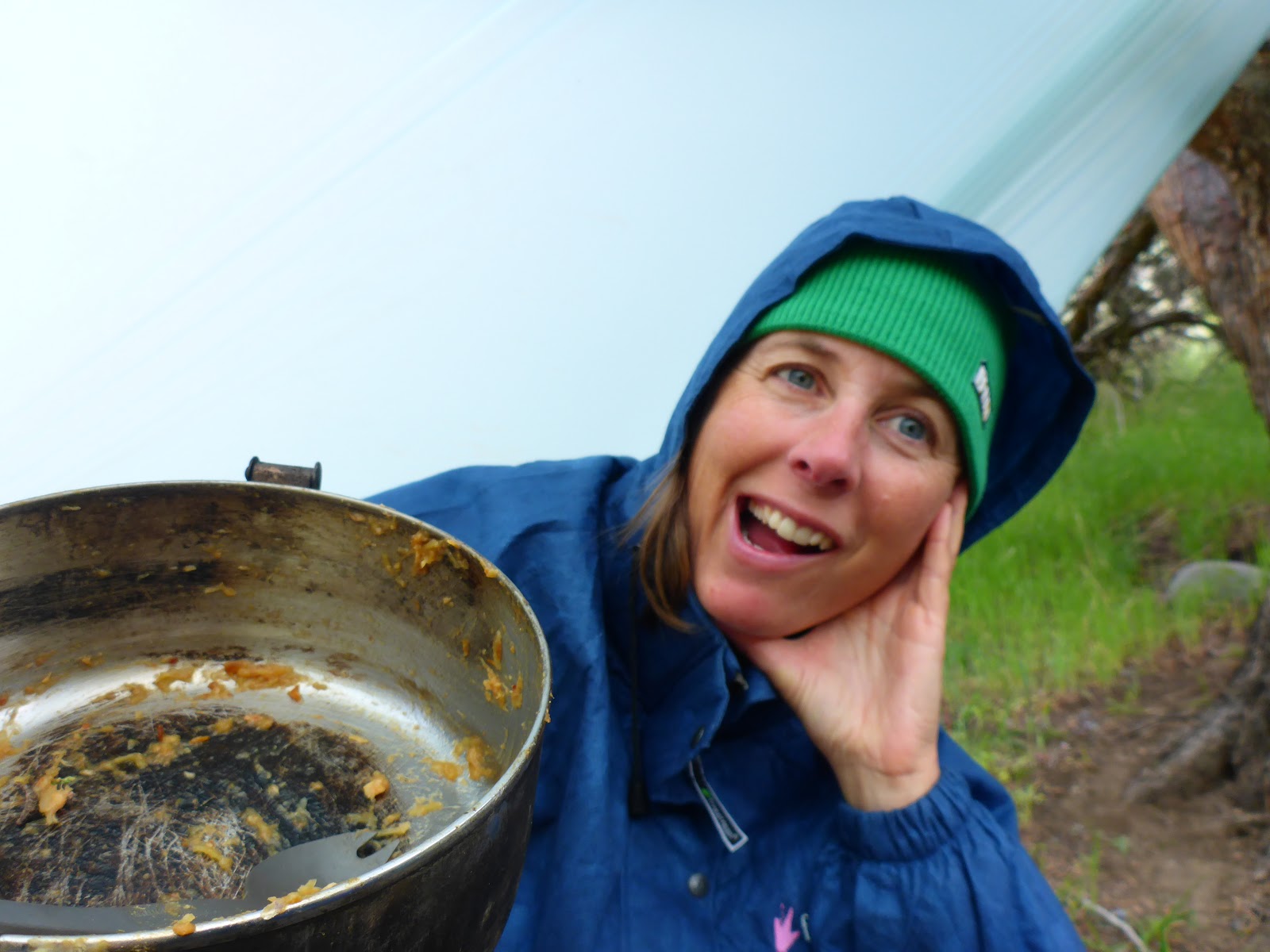 Woman on Water Food for Kayak Camping