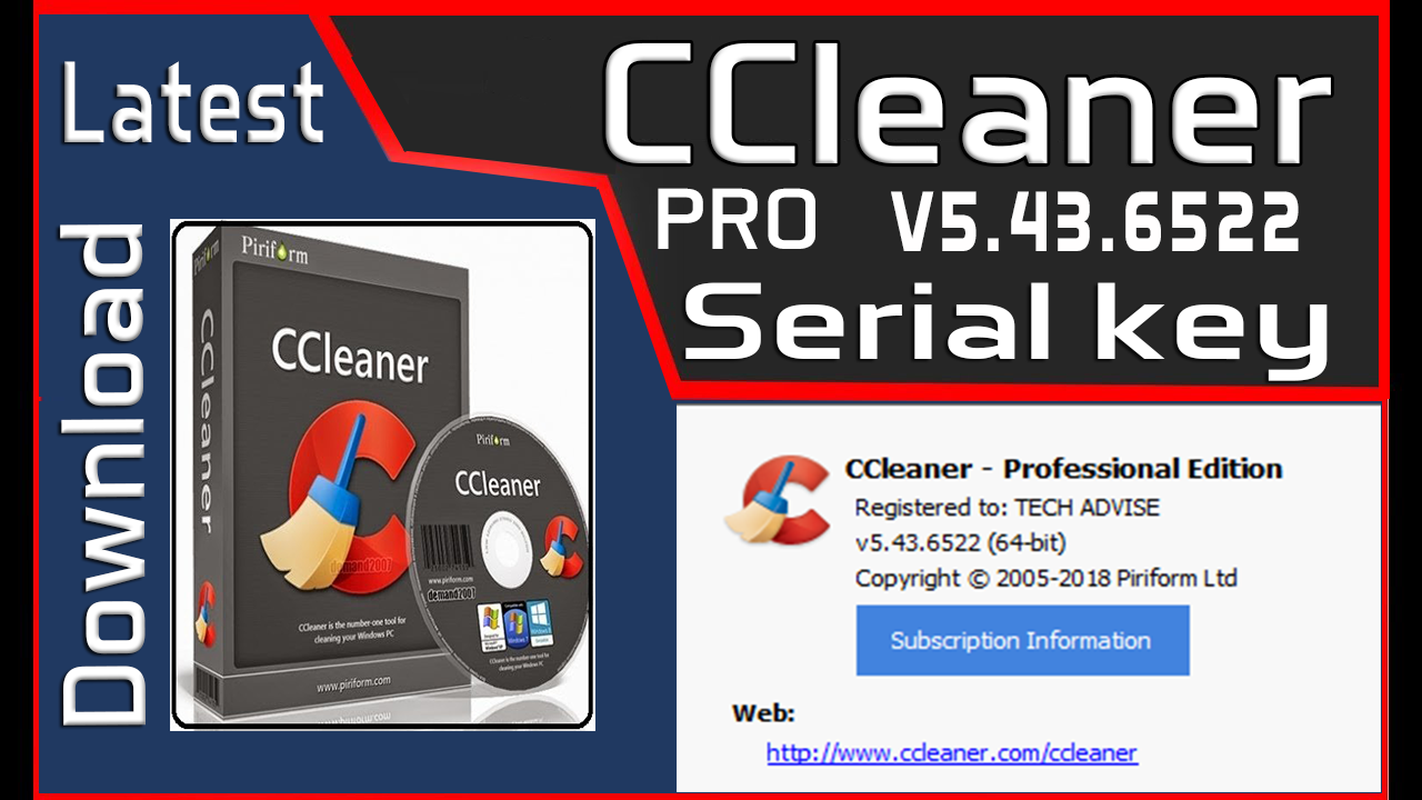 serial key number pro ccleaner