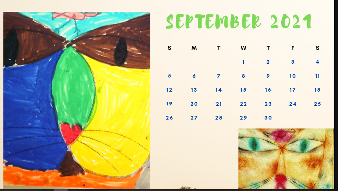 Η Ζουζουνοπαρέα μας E twinningCollaborative calendar(Συνεργατικό