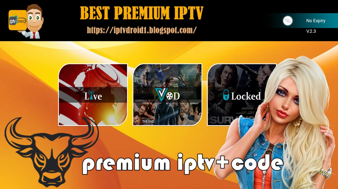BULL IPTV BEST PREMIUM IPTV TO WATCH BEST PREMIUM CHANNELS + CODES
