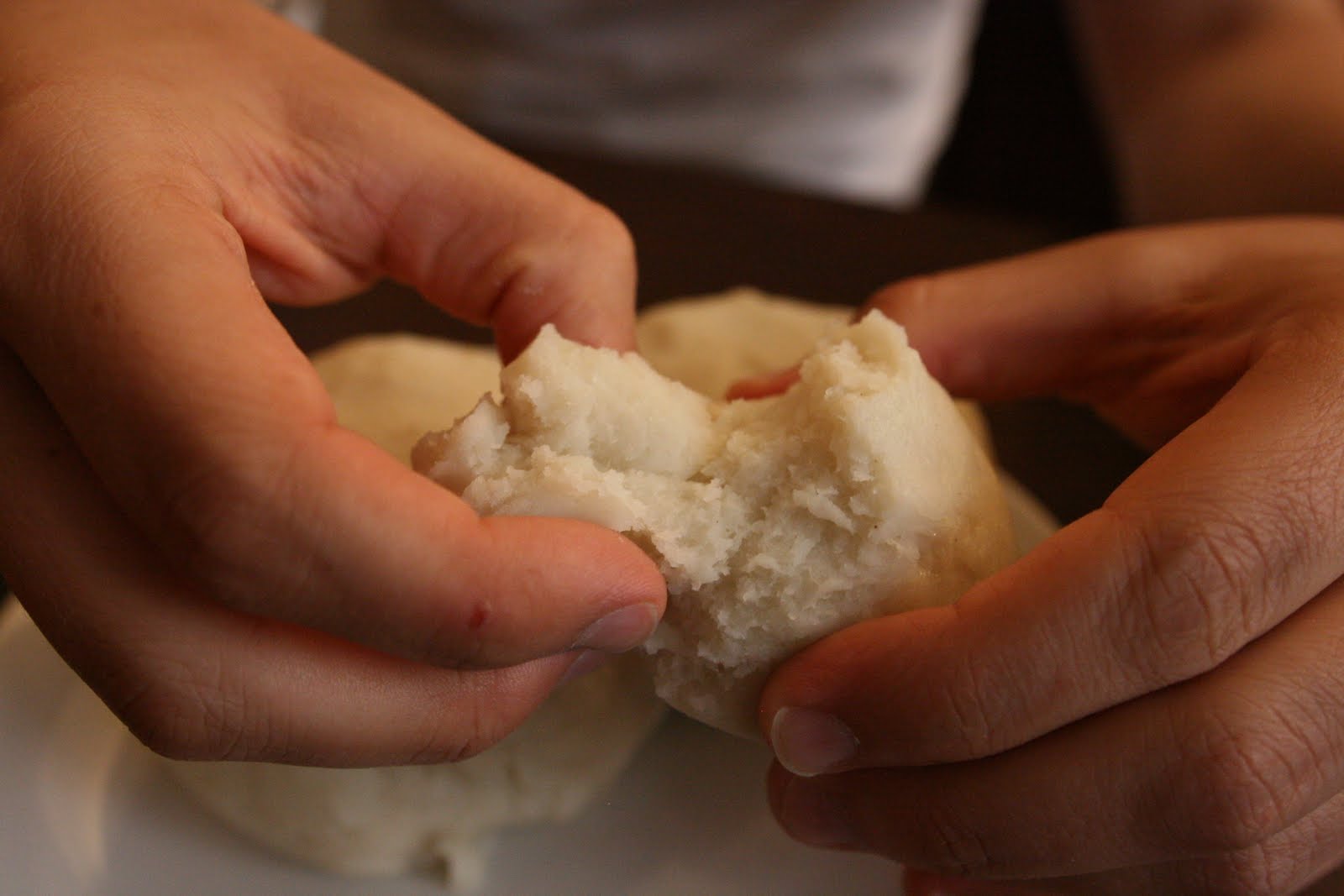 A Moveable Kitchen: Socoro: Fufu: Igname Pilé: Pounded Igname