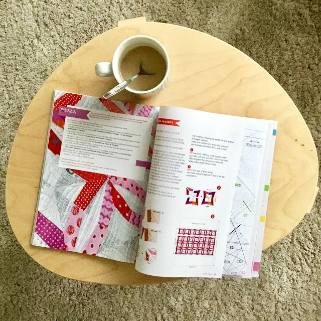 pattern ROOM FOR SQUARES by Brigitte Heitland, Zen Chic, featured in Simply Modern, Quiltmania