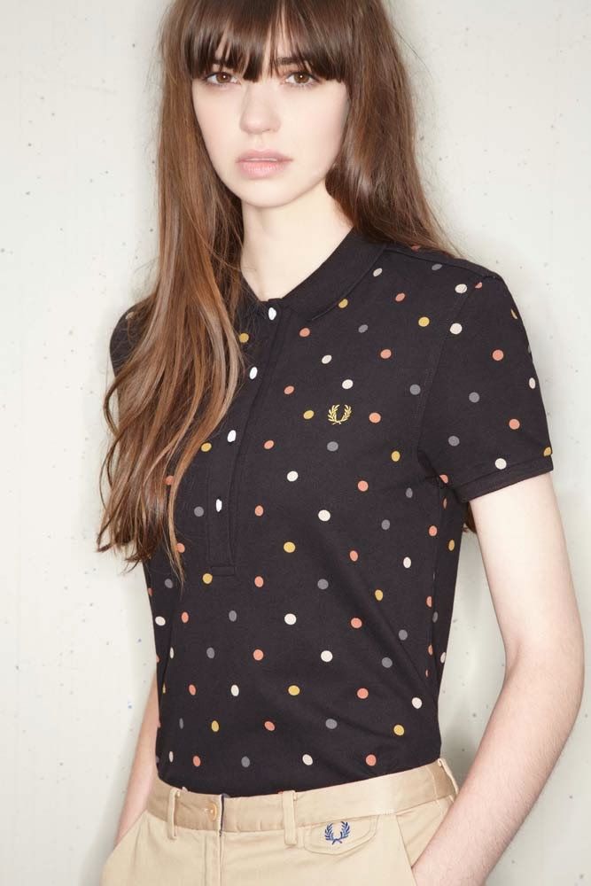 d1 Model Management: Natasha Underwood for Fred Perry