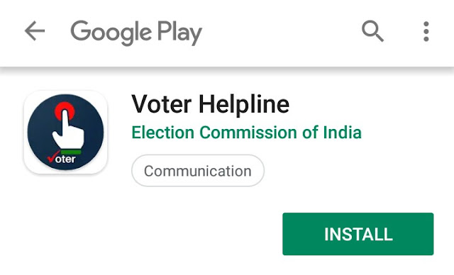 Voter Helpline Application