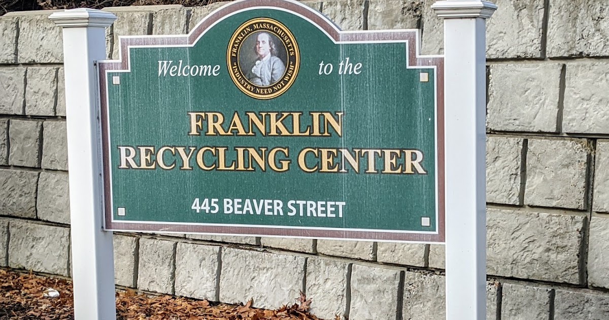 Franklin Matters The Recycling Center Is Open Regular Hours for Full