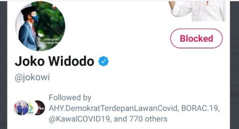 Ruu Cipta Kerja Disahkan Muncul Gerakan Blockjokowi Di Twitter Portal Islam