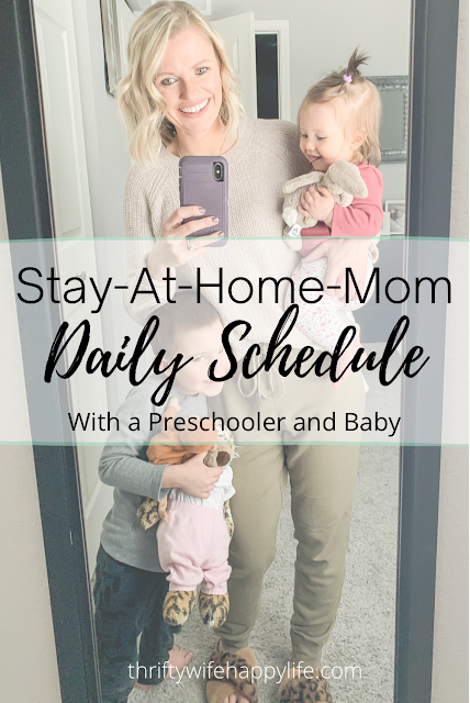 A Day in the Life: My Stay-At-Home-Mom Schedule