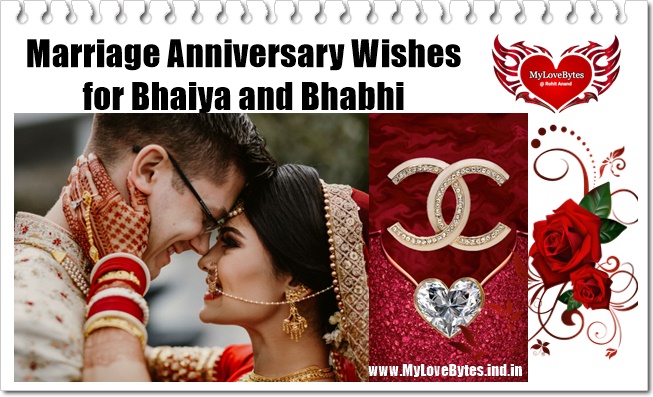 Marriage Anniversary Wishes for Bhaiya and Bhabhi They Will Love