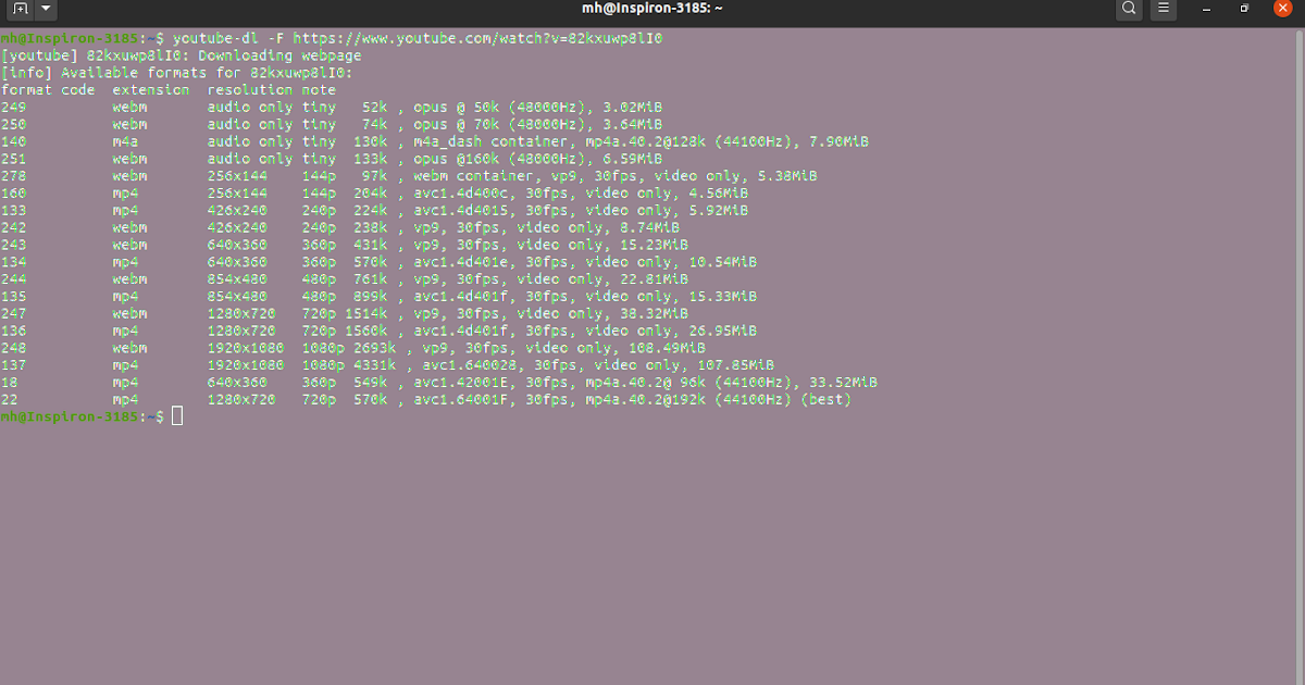 非決定性おとこ youtubedl エラー /usr/bin/env `python' そのようなファイルやディレクトリはありません