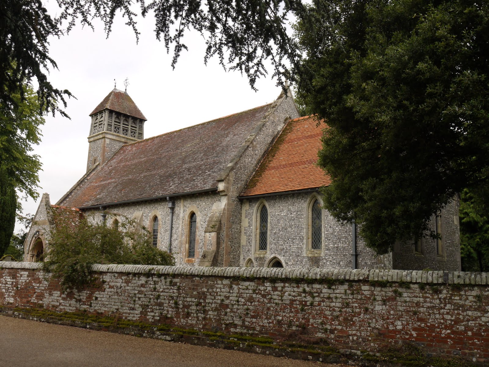 Walking in the country Hinton Ampner
