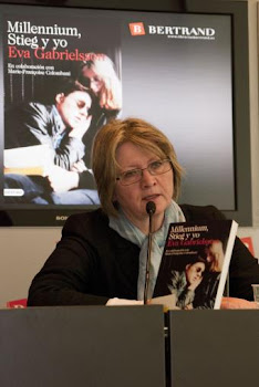 Eva Gabrielsson, viuda de Stieg Larsson, autor de la trilogía Millenium,