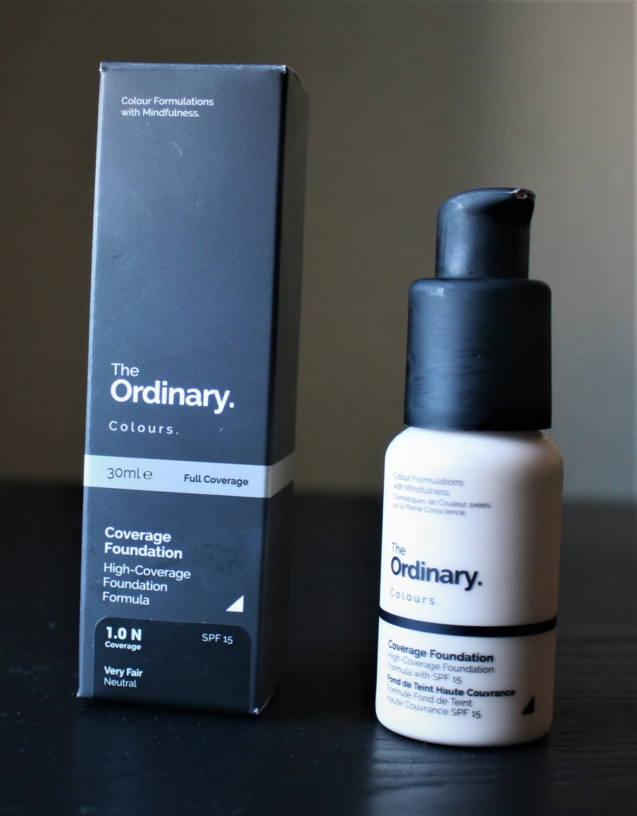The Ordinary 'Colours' Coverage Foundation Review