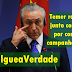 Temer responde junto com Dilma por contas da campanha, diz TSE