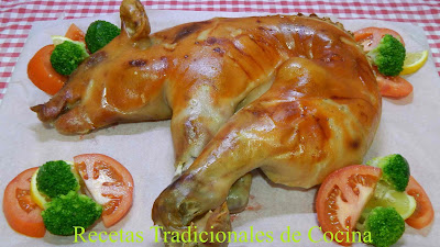 Receta fácil de cochinillo asado muy sabroso y tradicional