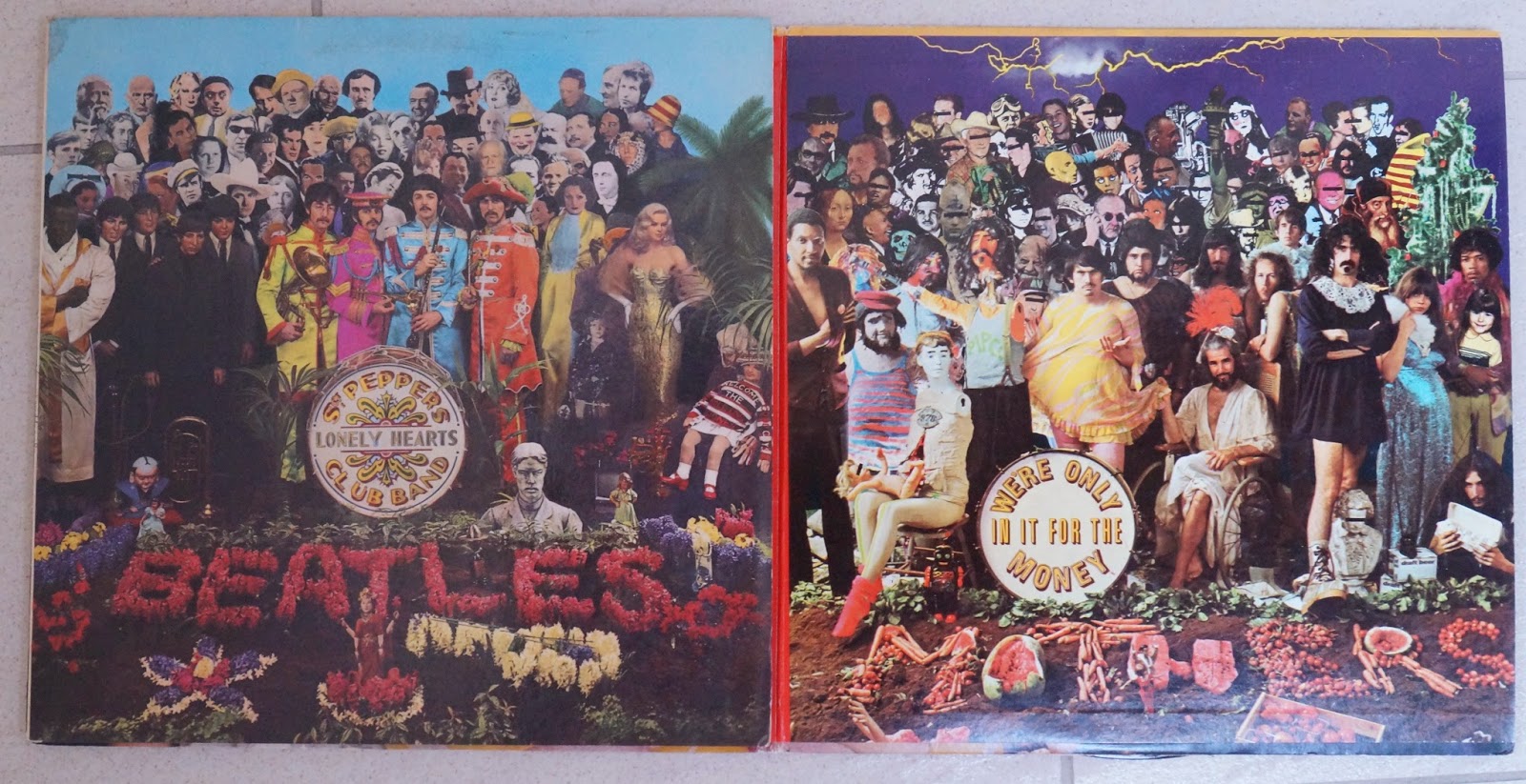Duke S Wax Platter Patter Sgt Pepper S Lonely Hearts Club Band Vs We Re Only In It For The Money