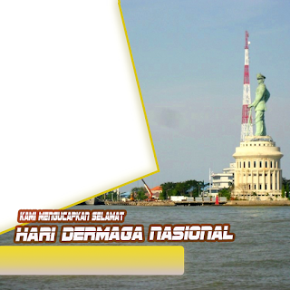 twibbon hari dermaga nasional png hd kosongan - kanalmu