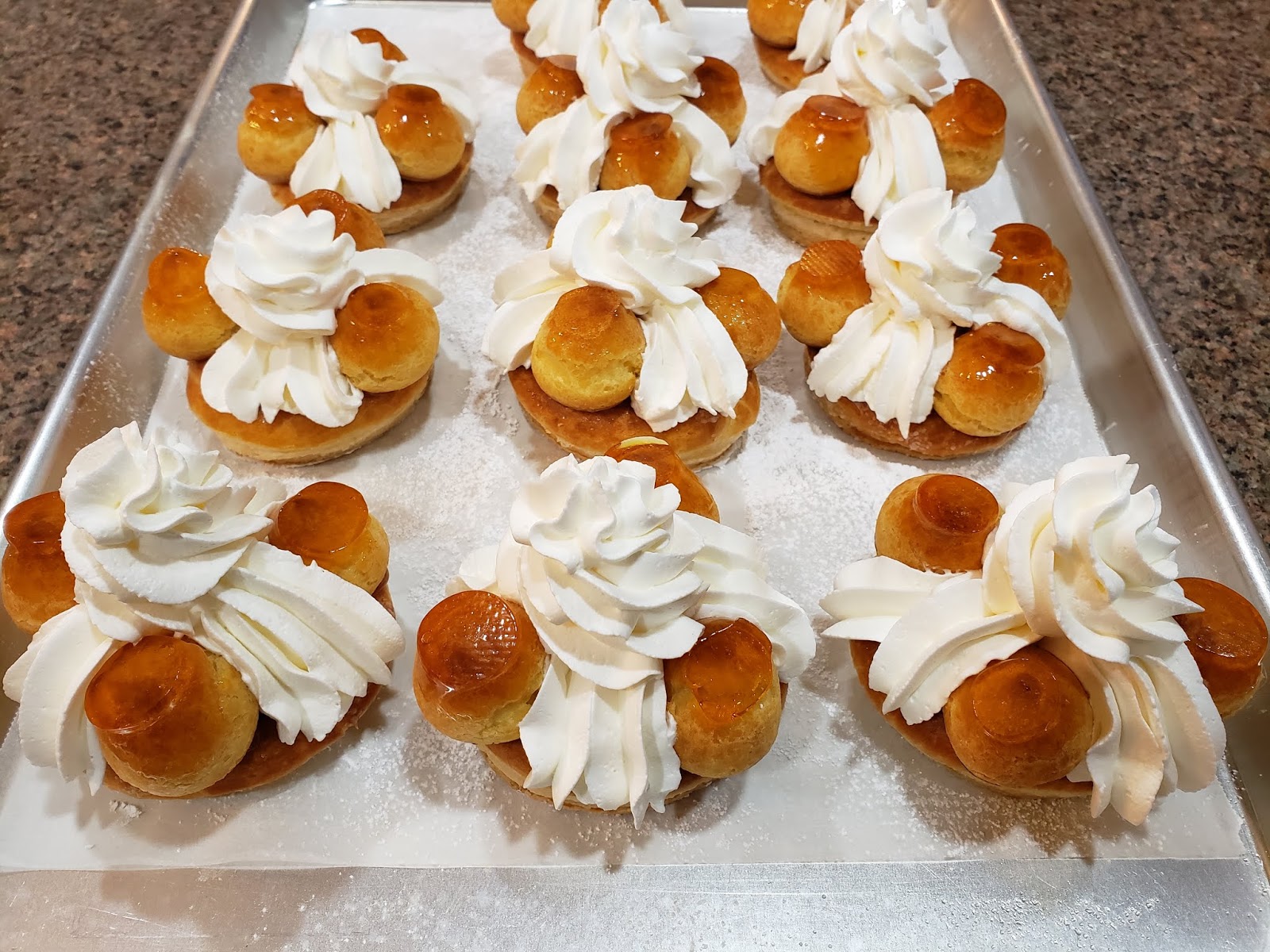 Kristy's Corner Saint Honore Cake