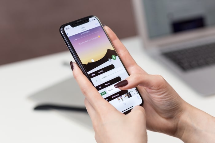 iPhone with higher Nits and it's on the hand.