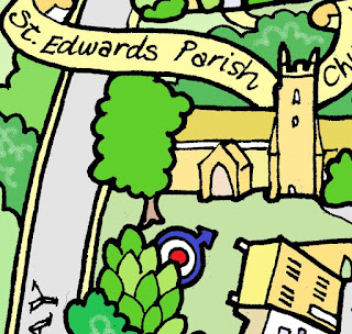 Map of Stow-on-the-Wold