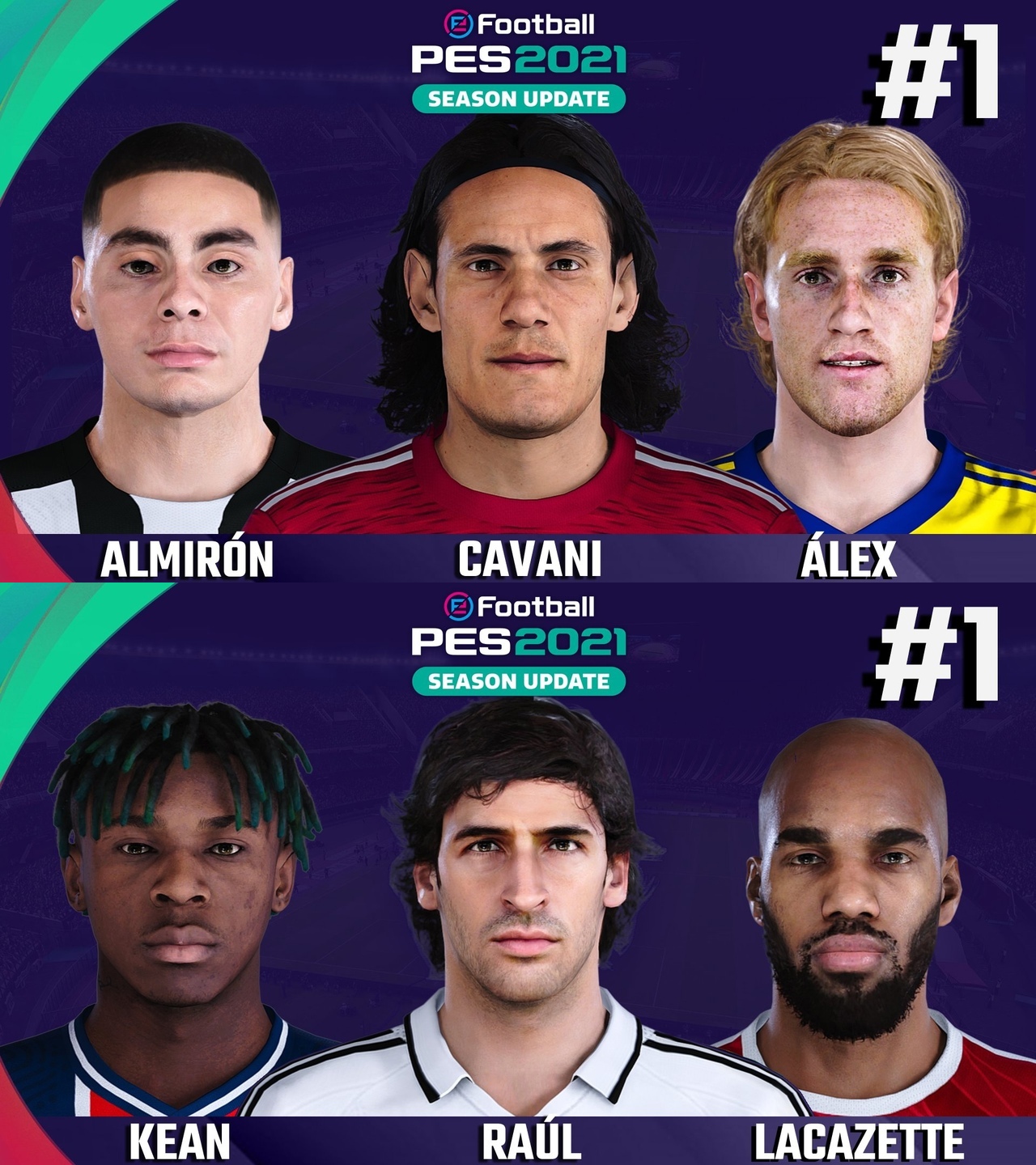 PES 2021 Facepack 1 by Yeshua ~ PESNewupdate.com | Free Download Latest