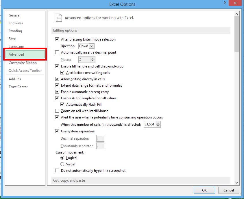 Enable MultiThreading Feature in Excel to Speedup Calculations