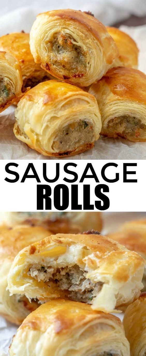 Sausage Rolls An Easy Fun Party Appetizer HEALTY RECIPES