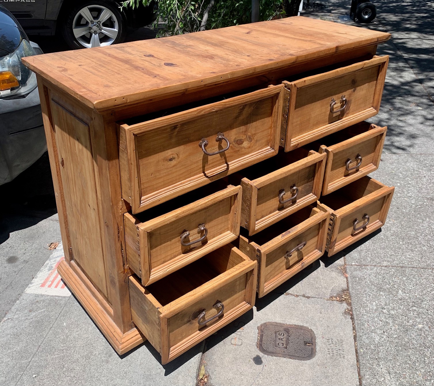 UHURU FURNITURE & COLLECTIBLES SOLD 106191 Mexican Pine Santa Rita 8