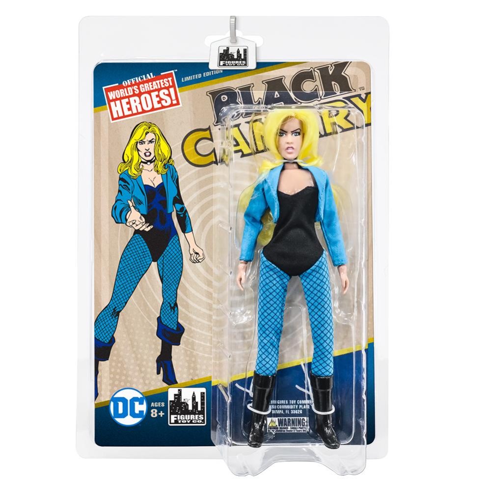 Black Canary DC Comics Retro 8 Inch Action Figure Series