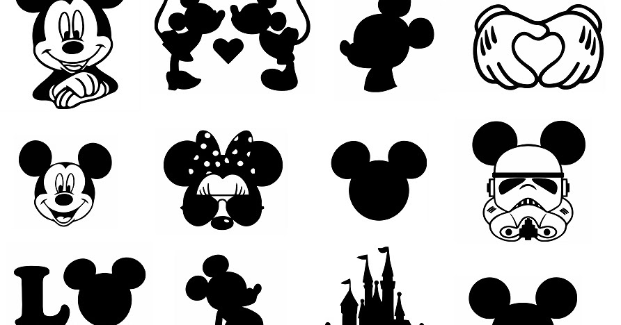 digitalfil: Mickey Mouse svg,cut files,silhouette clipart,vinyl files