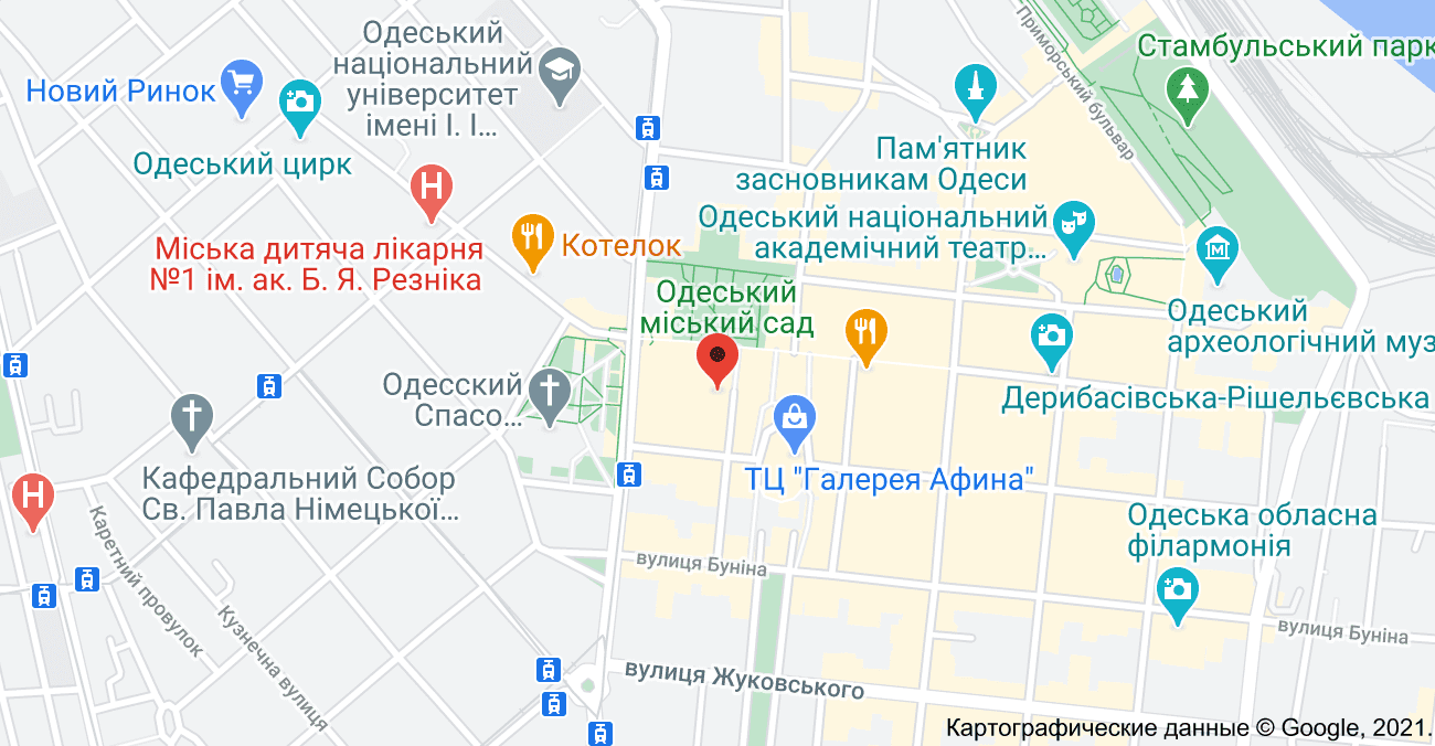 Barbershop на картах Google