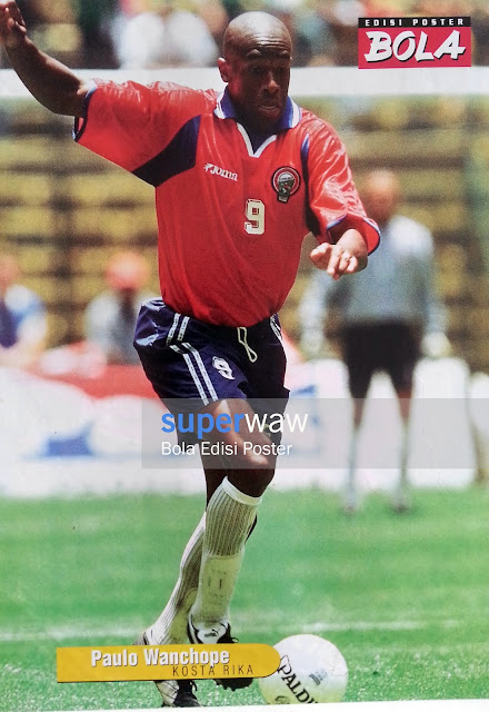 Poster Paulo Wanchope (Kosta Rika)