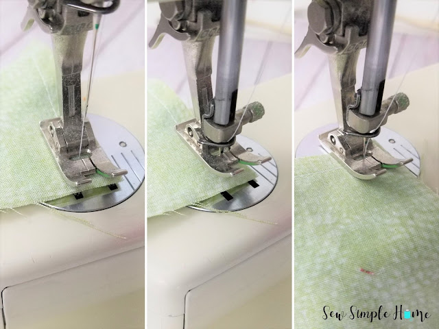 how to sew corner seam