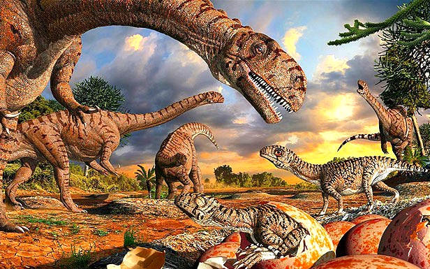 cara mewarnai gambar dinosaurus 