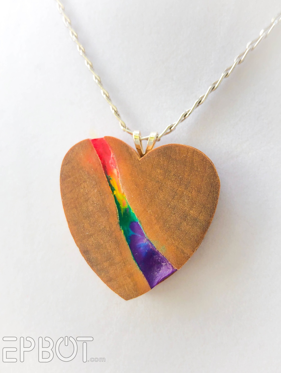 EPBOT I Made A Necklace Version Of The Melted Crayon Table!