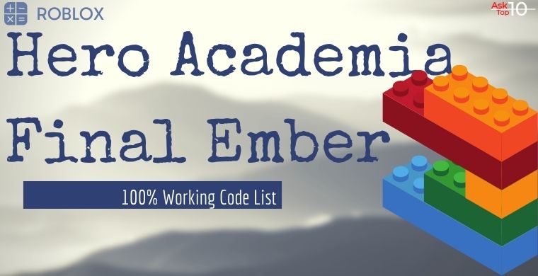 New Hero Academia Final Ember Codes Roblox Updated 2021 - hero academia roblox codes