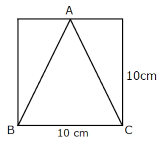 problem solving with triangles and area