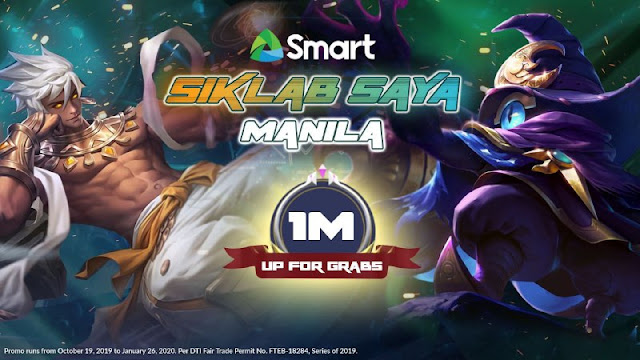 Gear up for the biggest Mobile Legends: Bang Bang gathering in Smart Siklab Saya Manila