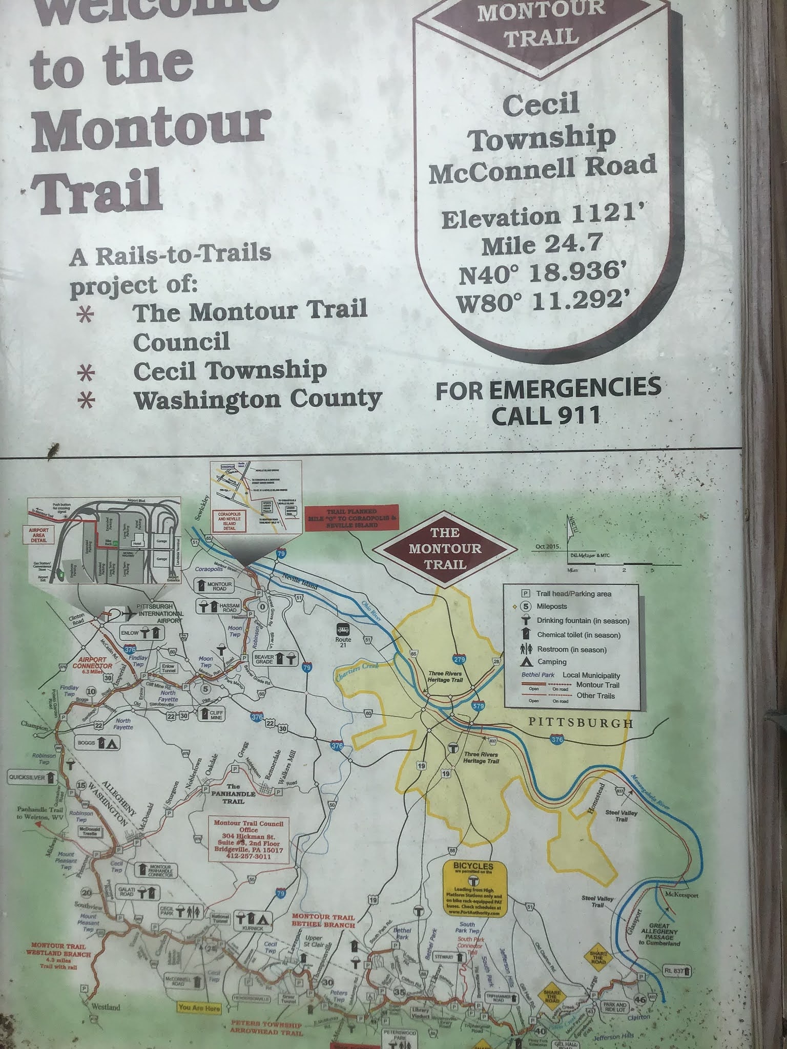 A View from the Beach The Montour Trail