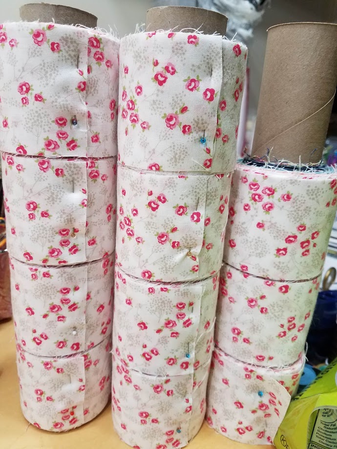 gMarie Sews Jelly Roll Rug & Placemats