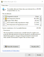 Windows 10 pulizia disco