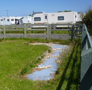 Crazy Golf course at Berryfields Holiday Park in Cornwall